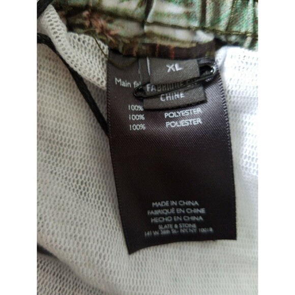 Slate & Stone Floral Swim Trunks 5" Men's Shorts Size XL Cabo Green * - Picture 7 of 9